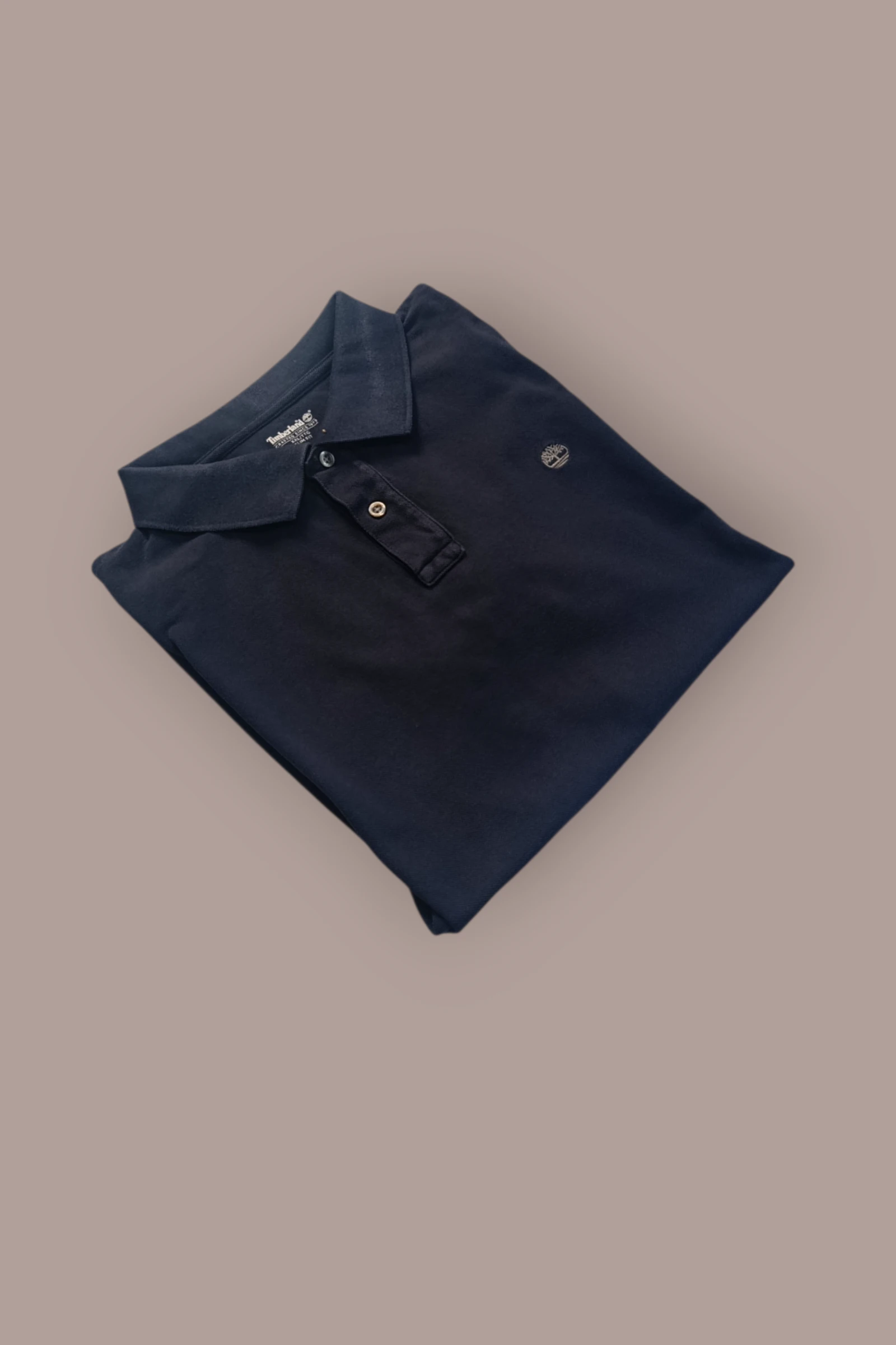 | Polo Timberland Masculino | Cor Azul Marinho | 100% Algodão | Piqué Logo Bordado | Tamanho XXL | – photo 2